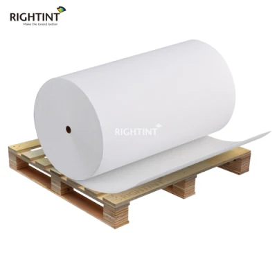 70g/m2 cartoni da imballaggio in cartone da 70 g di Shanghai etichette di produzione in rotoli OEM etichetta elettronica per scaffali