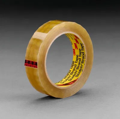  Nastro da imballaggio per impieghi leggeri Scotch 681, trasparente resistente all&prime;umidità e agli agenti chimici, 1&quot; X 72 iarde, 36 per confezione