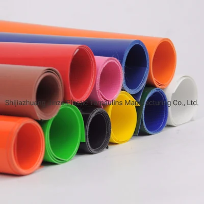  350GSM a 1200GSM tessuto rivestito in PVC impermeabile telone in PVC Per tenda copertura camion