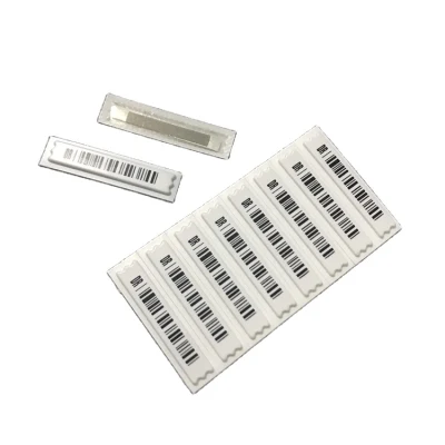 Abbigliamento sicurezza retail punto di controllo RFID 58kHz EAS am ripiano elettronico Etichetta 58kHz Security am Dr Label Soft Label Anti Theft
