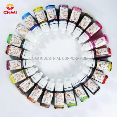  Inchiostro a base di colorante trasparente in resina colorante liquida CNMI Colorante liquido pigmento epossidico con alcool