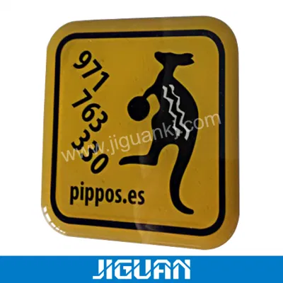  Etichetta digitale con codice QR con adesivo epossidico con glitter personalizzato