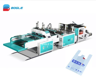  PLA PBAT LDPE HDPE riutilizzabile Bio degradabile compostabile Supermarket Confezione di alimentari manico da gilet porta-accessori Borsa in plastica per la spesa in polietilene Creatore