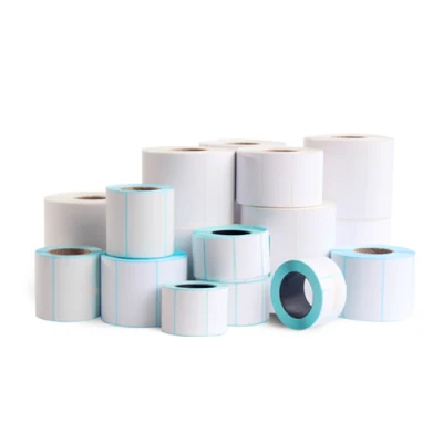  Etichetta termica di fabbrica adesivo termico A6 100X150 bianco personalizzato 4X6 Etichetta impermeabile da 500 PZ PER spedizione termica diretta 4X6