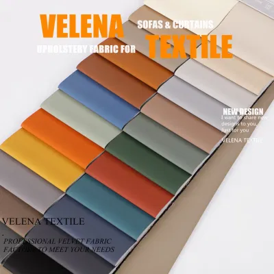  Pelle artificiale in PVC per vendita a caldo impermeabile, antigraffio e velluto a prova di macchie Arredamento divano tecnologia tessuto tessile