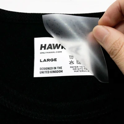 Etichette di trasferimento di alta qualità per etichetta con collo a T-Shirt
