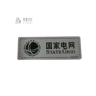  Luce ad alta riflessione ferro su stampa adesivi offset calore riflettente Etichetta riflettente con logo di trasferimento