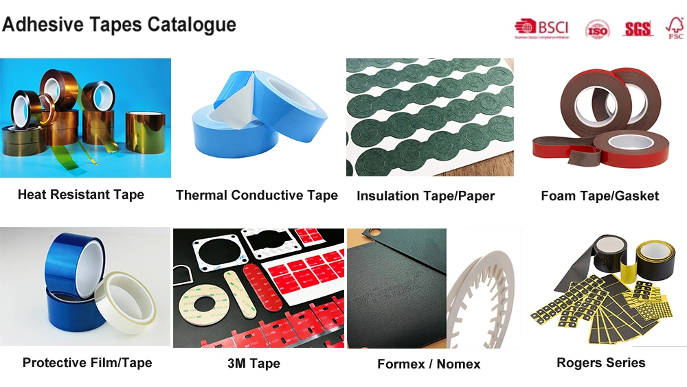 UV-Resistant Automotive Masking Thermal Transfer Pi Kapton Label for Easy Barcode Reading