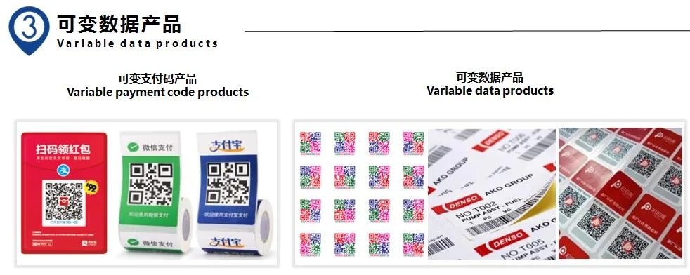 Variable Data Digital Invisible Ink Flexo Label Printer