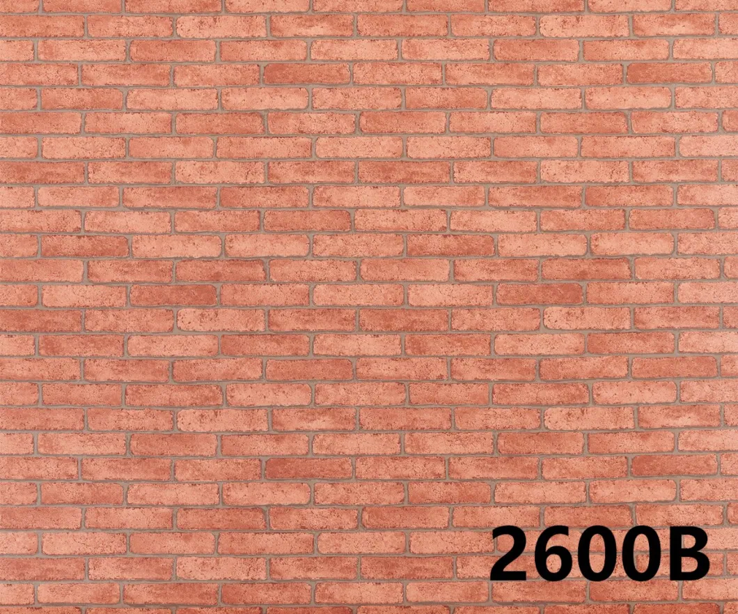 Octki Good Quality Waterproof Grey Brick Modern 3D Vinyl Self Adhesive Office Wallpaper