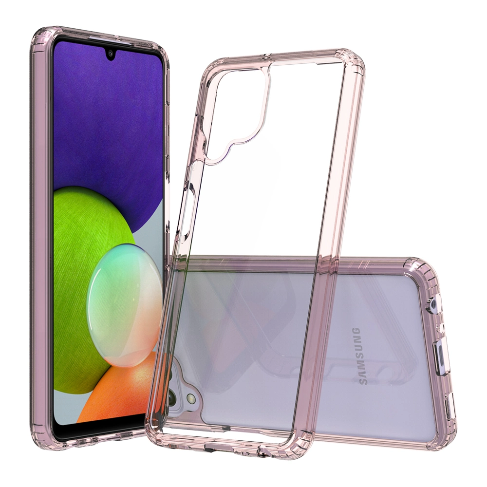 Transparent Shockproof Bumper TPU Scratch-Proof Phone Case for Samsung Galaxy A22