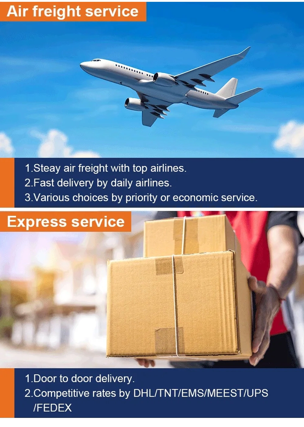 Air Shipping Quote From Hongkong China to Canada/USA International Air Freight Services