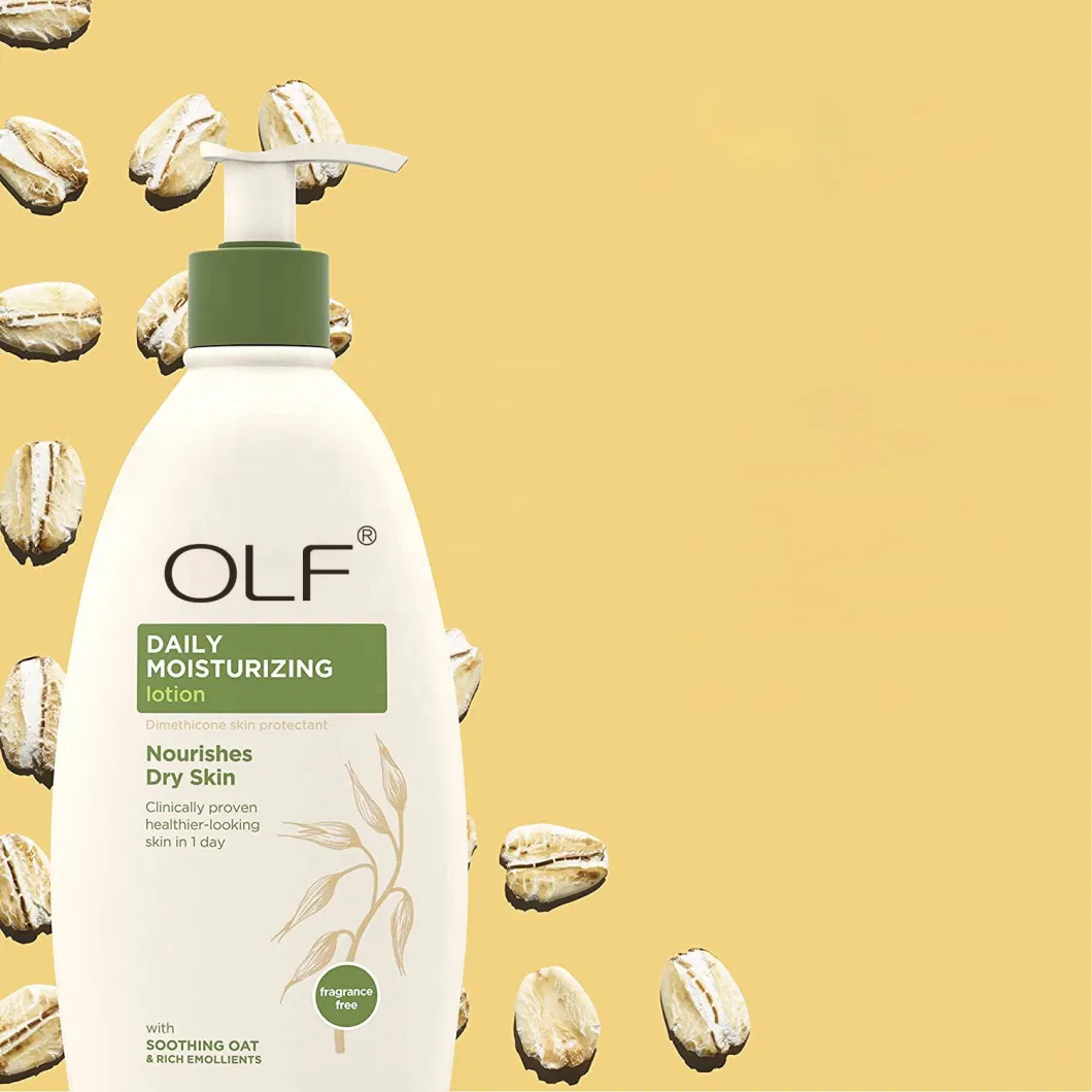 Private Label Moisturizing Body Lotion with Soothing Oat and Rich Emollients to Nourish Dry Skin