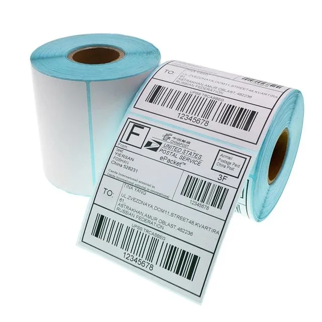 Customized Self Adhesive Direct Thermal Transfer Printed Label