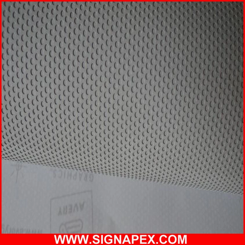 Digital Printing One Way Vision Perforated Vinyl Sticker See Through