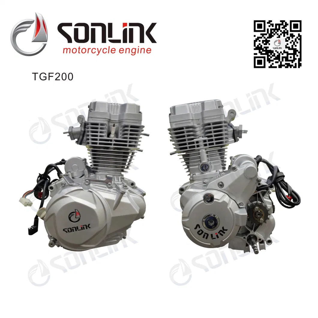 150cc/200cc/250cc Honda Bajaj Bm Tvs Zongshen Haojue Cg Gn Motorycle Part/Parts Engine (SL162FMJ-I)