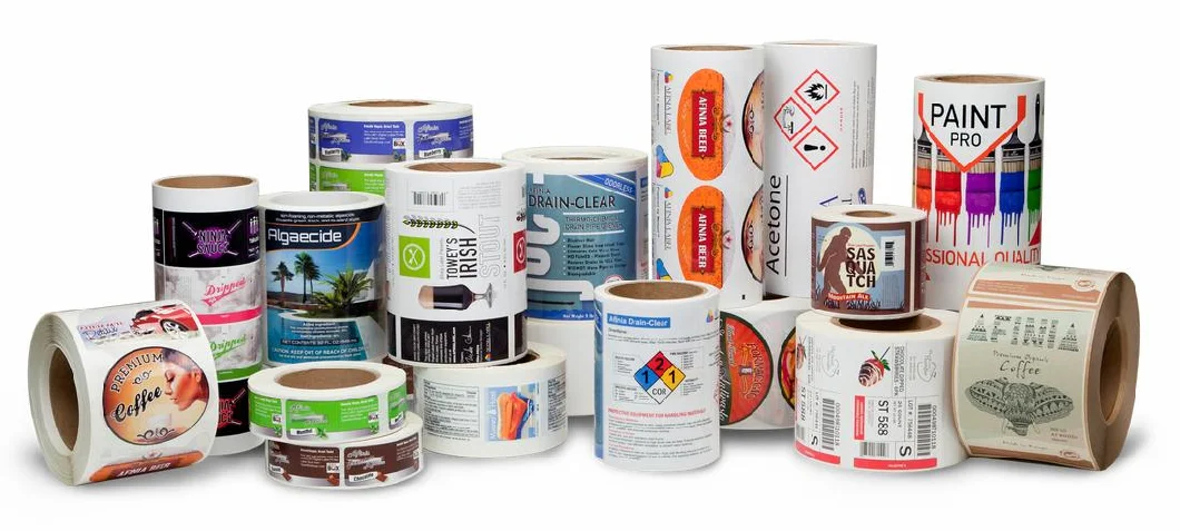 Flexographic Printing Metalized Paper Label Aluminium Foil Jumbo Roll Price