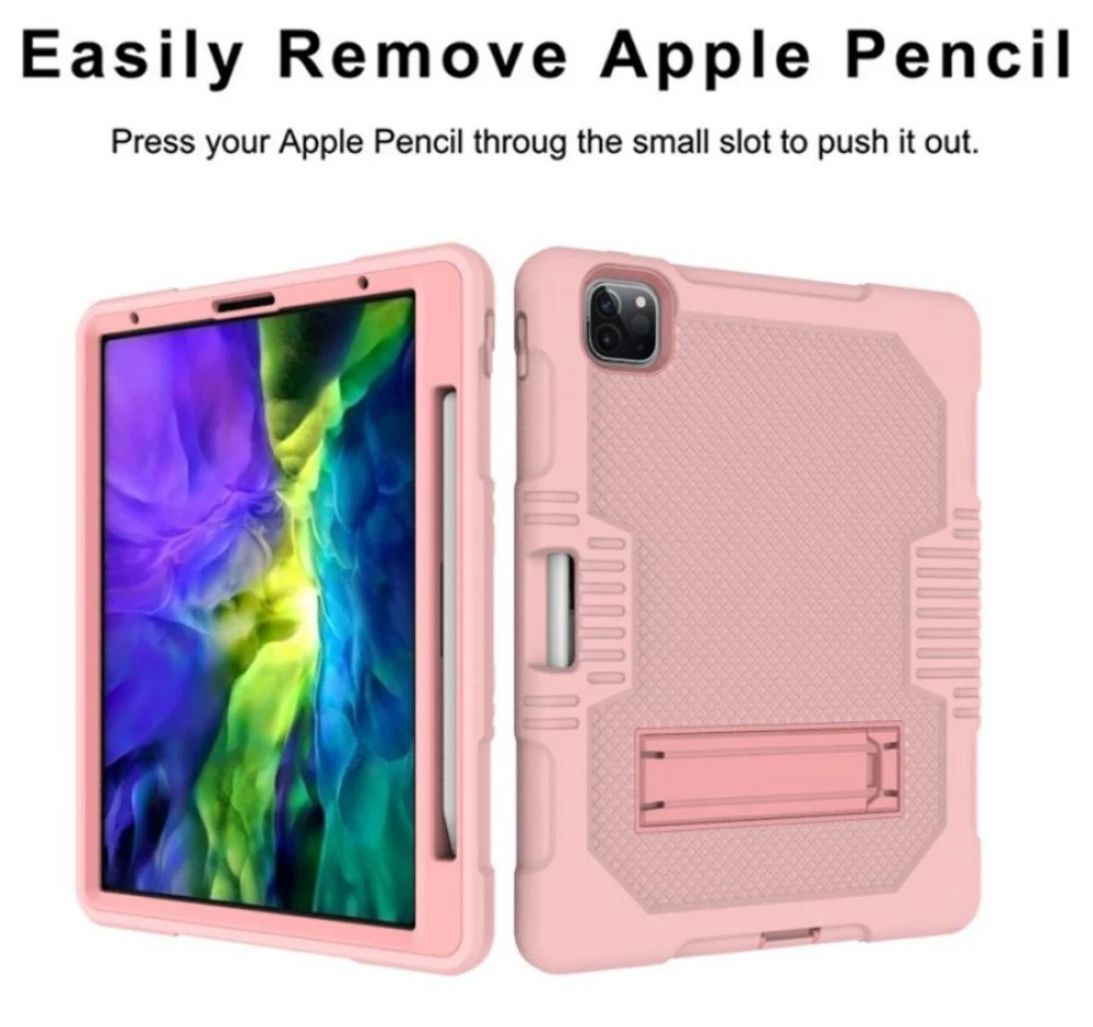 Anti-Scratch Drop-Proof Silicone PC Protective Case for iPad 12.9 PRO