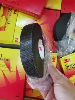 Waterproof 3m Scotch 23 Ethylene Propylene Rubber Self Fusing Electrical Tape