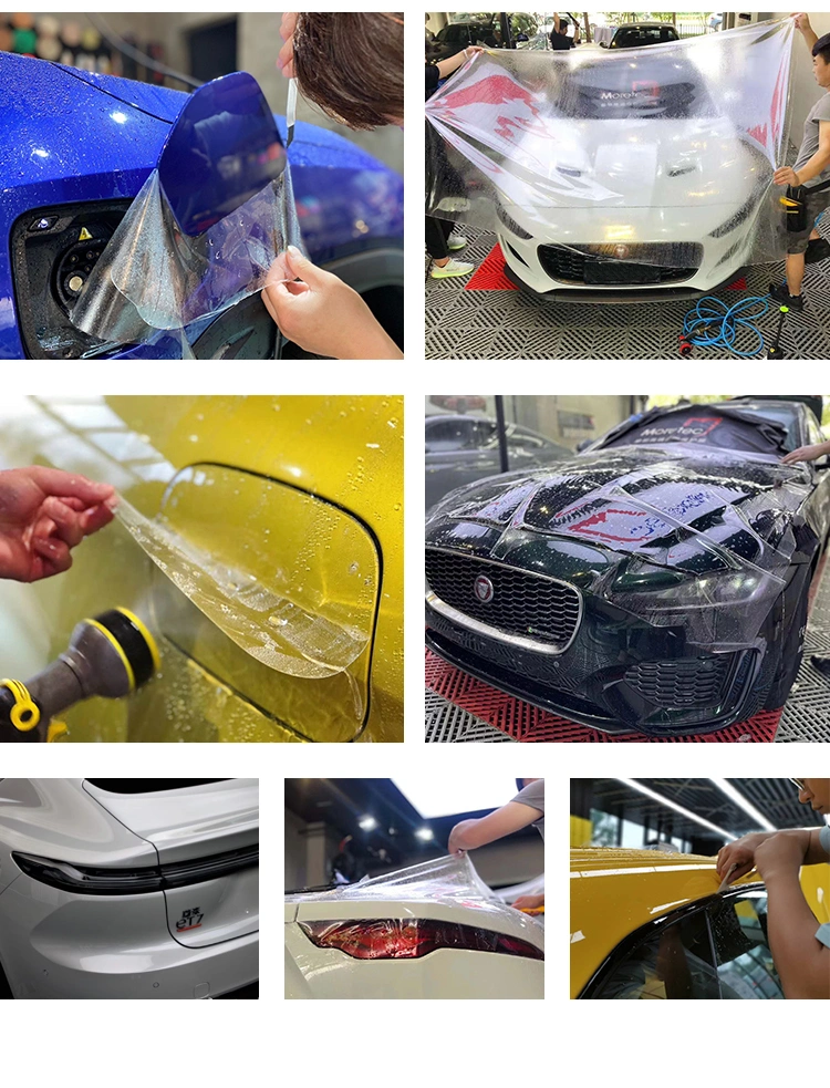 Auto Healing No Yellowish Scratch Proof TPU 8.5mil Paint Protection Film Ppf