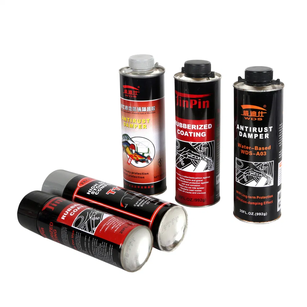 Fast Drying Water Proof Rubbnarized Undercoating for Car Care