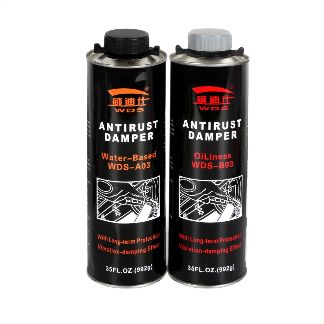 Fast Drying Water Proof Rubbnarized Undercoating for Car Care