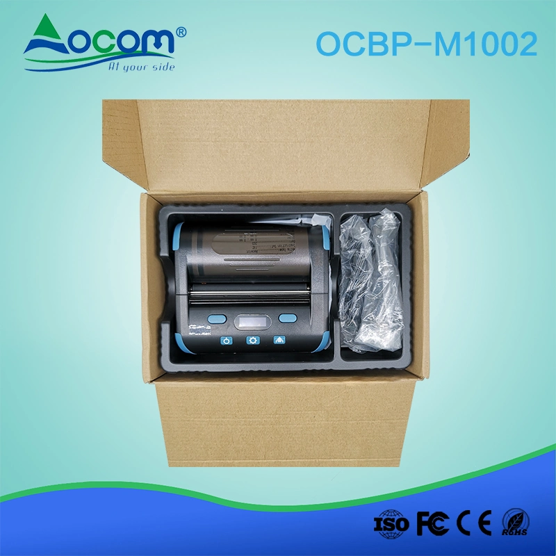 Fast Printing 100mm Mini Portable Bluetooth Thermal Barcode Label Printer