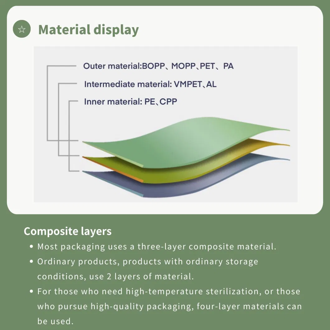 Custom Label Plastic Packaging Food Grade Rice Side Gusset Quad Side Sealed Stand up Pouch Flour Packaging