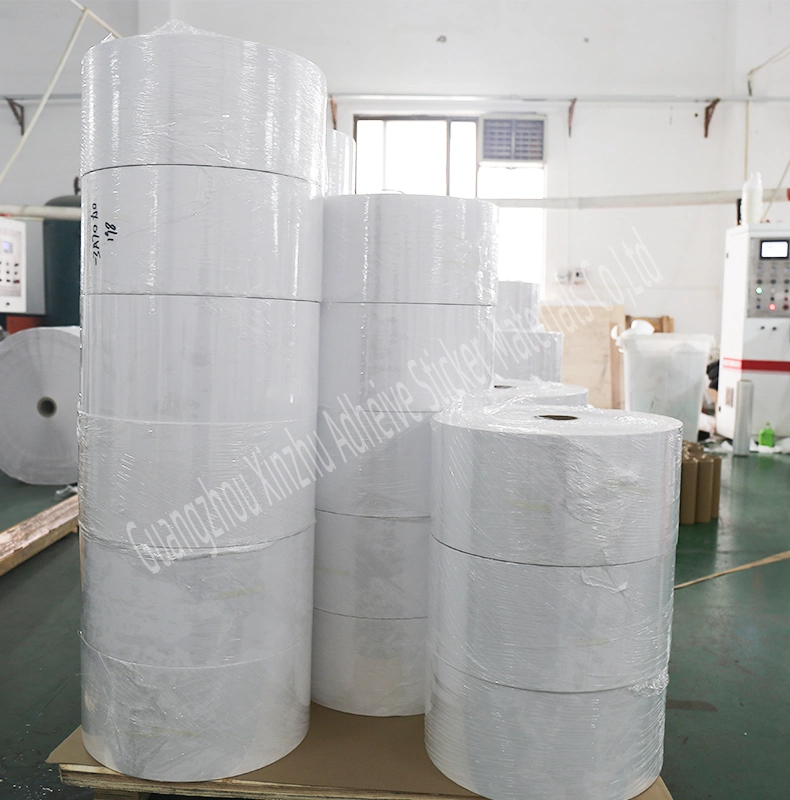 100*100mm 100*150mm Folding Label Blank Label Sticker Logistics Label Express Label Semi Gloss Material Supply Southeast of Asia
