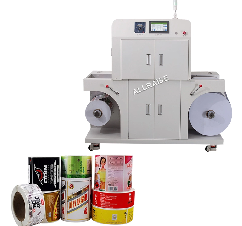 4 Colors Digital Label Printing Machine for PE Pet PP Film