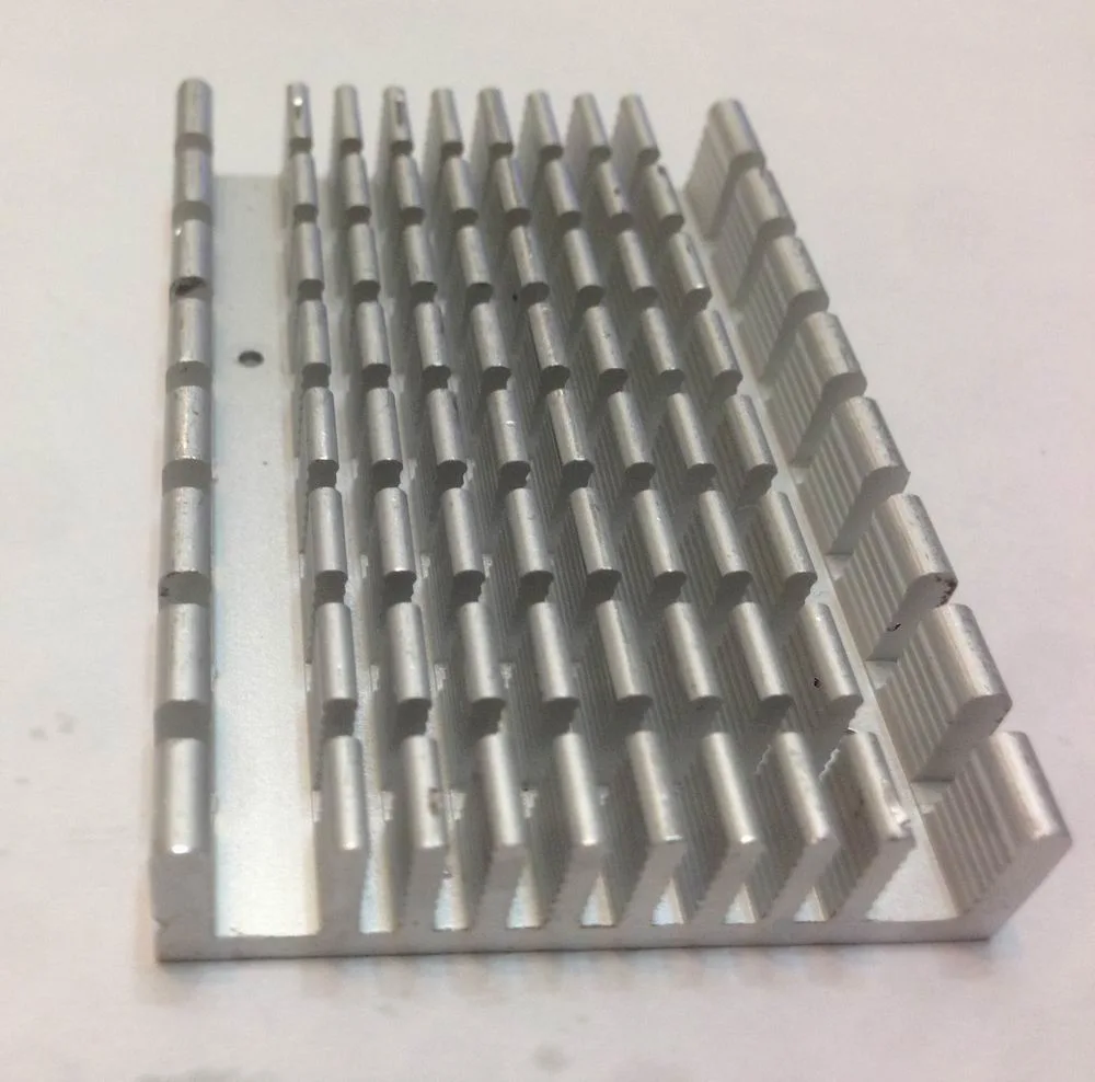 CNC Drilling Machining Aluminum Extruded Heat Sinks Electronic Products Thermal Solution Radiator Aluminum Heat Sinks with Anodizing Plating