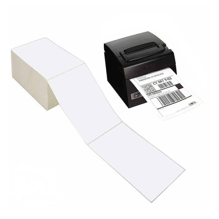 4X6 Thermal Paper Direct Thermal Transfer Printing Label Blank Self Adhesive Shipping Label Box Packaging Labels