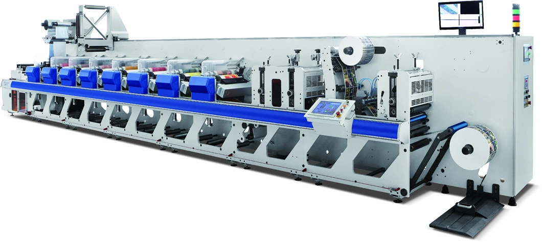 Multilayer Label Booklet Printing Die Cutting Finishing Flexo Machine