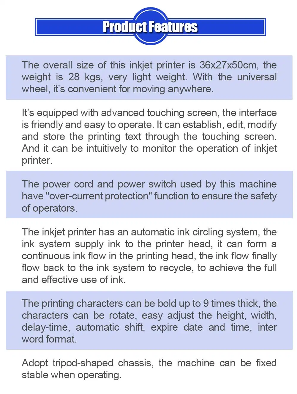 Perfect Laser-Auto Cij Digital Paper label Bottle Logo Batch Expiry Date Film Box Barcode 2D Code Industrial Inkjet Coder Printer Coding Printing Machines