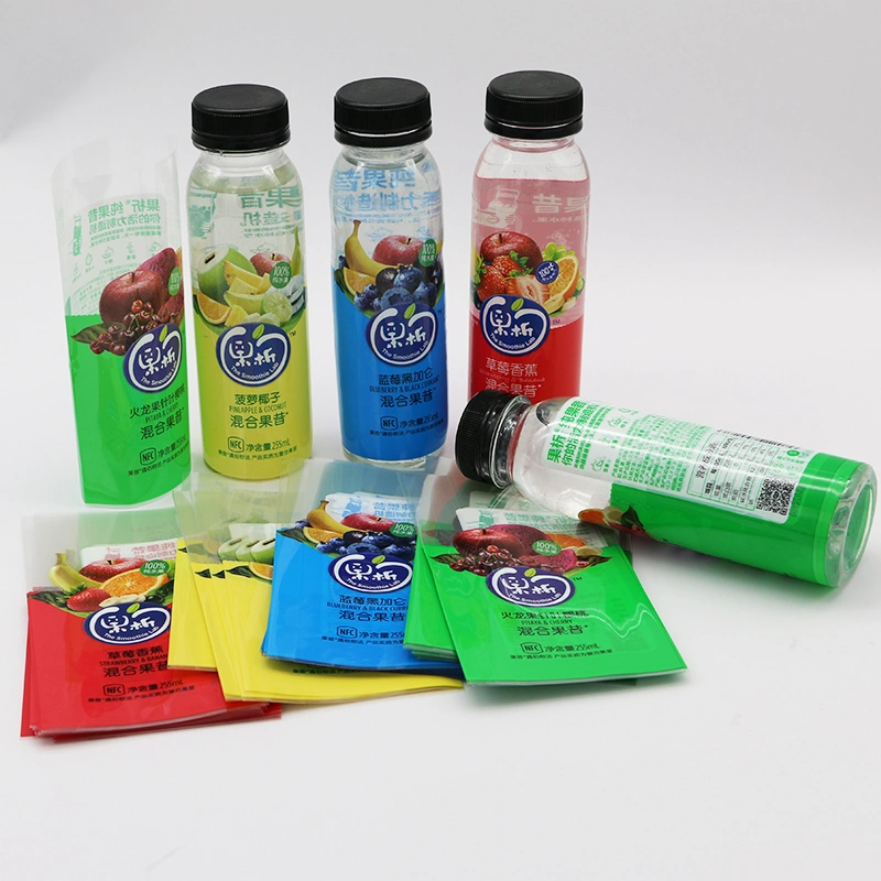 PVC Shrink Sleeve Labels Waterproof Bottled Beverage Water Label