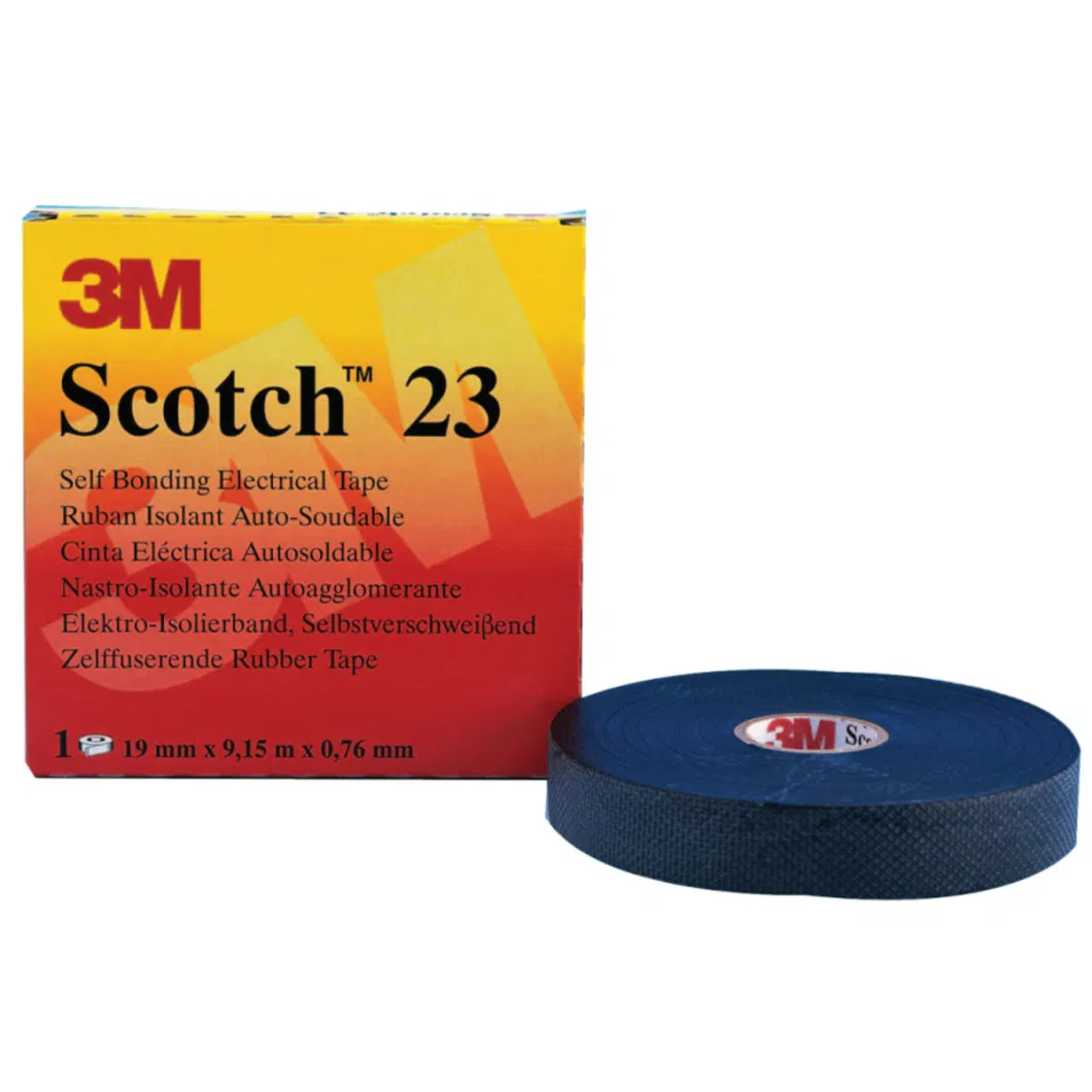 Waterproof 3m Scotch 23 Ethylene Propylene Rubber Self Fusing Electrical Tape
