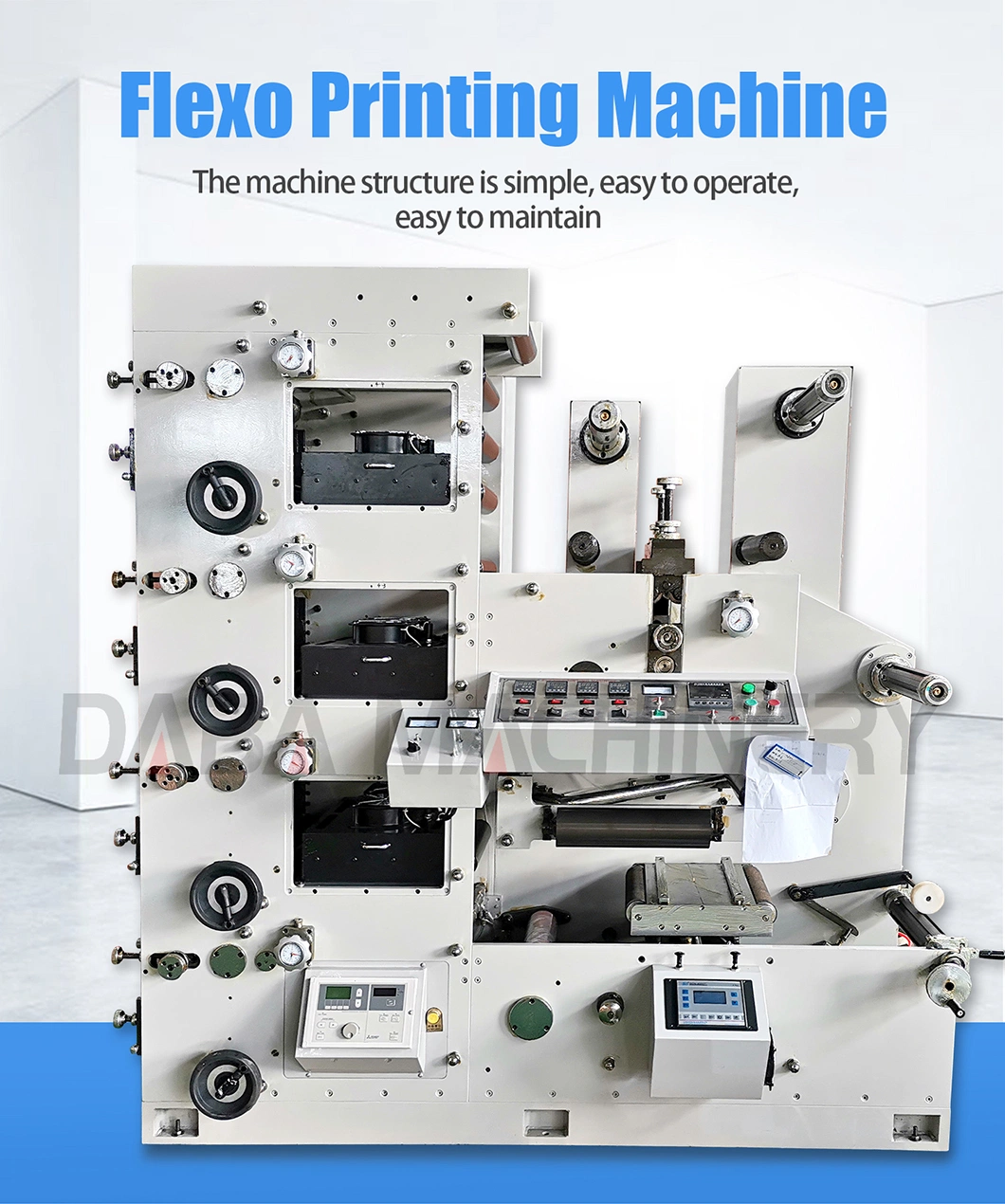 Dbry320 Type Wash Care Label Printing Machine