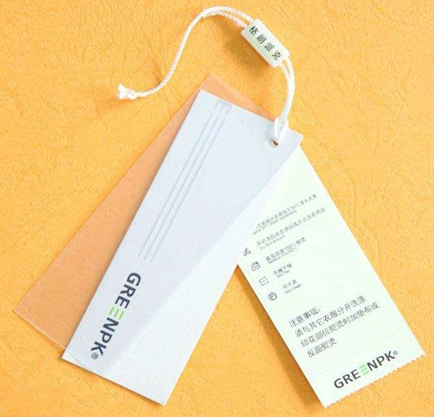 Custom High-Grade Special Paper Label \ Transparent \ Clothing Label
