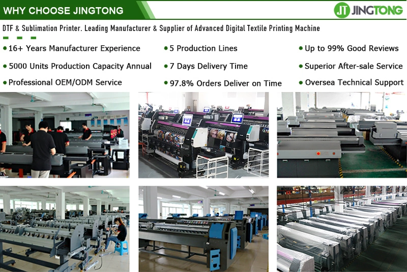 UV Roll to Roll Digital Label Printing Machine Dtf Transfer Sticker Printers for Any Surface