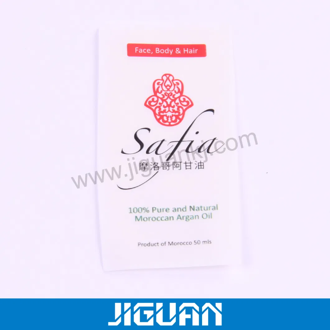 Self Adhesive Paper Sticker Labels Hot Stamping for E Liquid