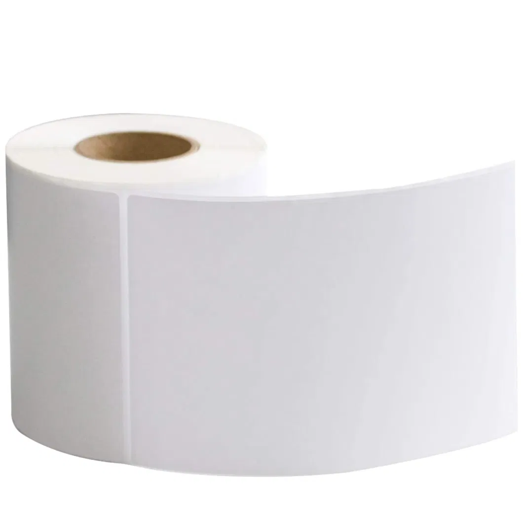 Waterproof Shipping Blank Direct Transfer Thermal Labels Sticker Paper