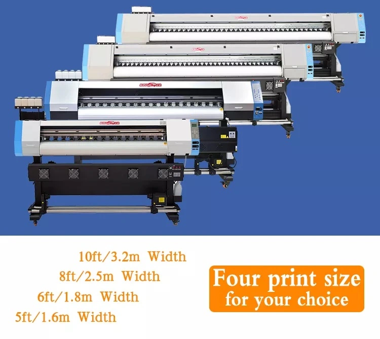 140 Sqm/H I3200 Digital Flex Printing Machine Car Sticker Printer