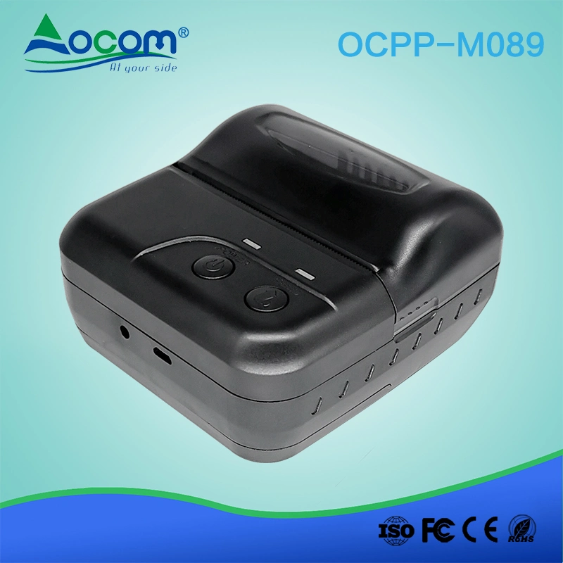 OCPP-M089 80mm Android Ios Portable Bluetooth Thermal Receipt Printer