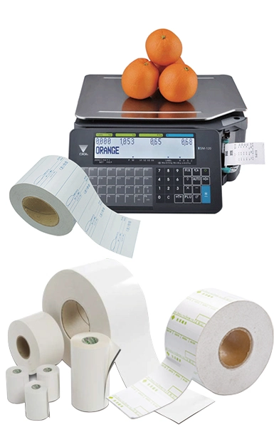 Wholesale Price Thermal Linerless Label Scale Printer Label