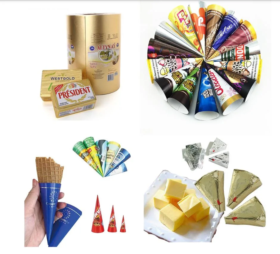 Laminated Aluminum Foil Roll Film for Chocolate Bar Packaging