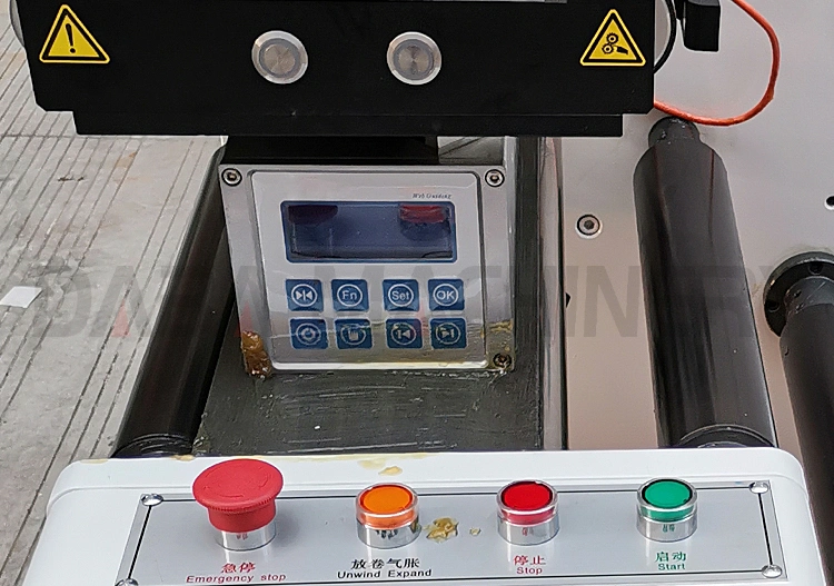 Automatic Label Screen Printing Die Cutting Slitting Finishing Machine