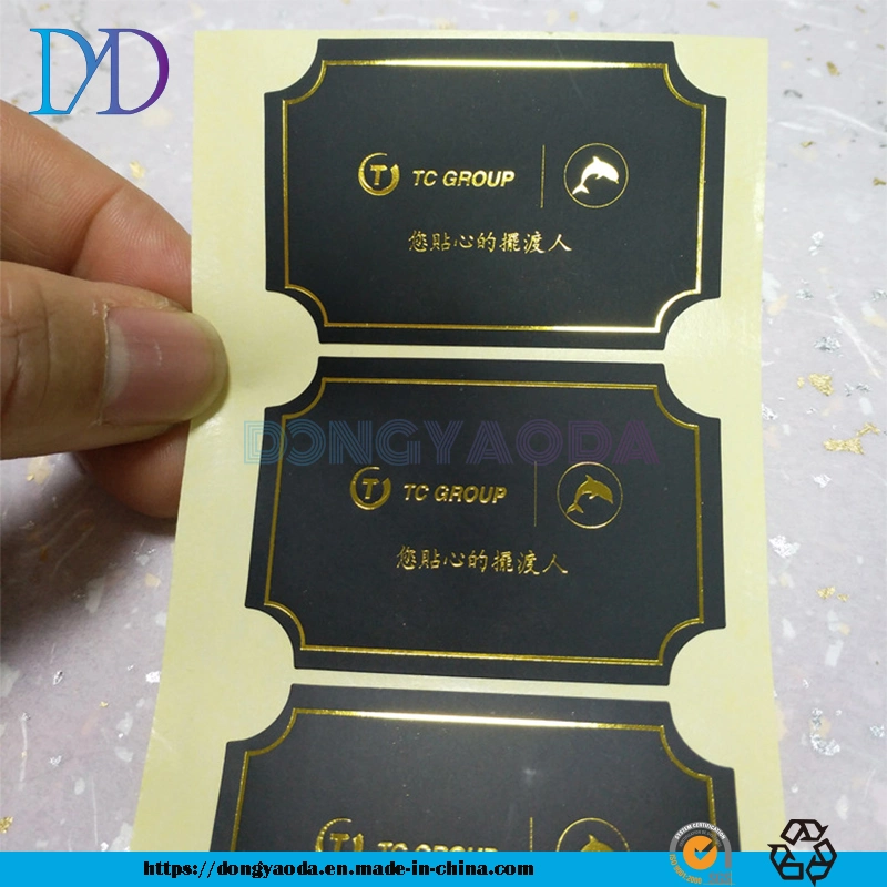 Custom Laser PVC Printed Logo Food Stickers/Transparent Packaging Labels
