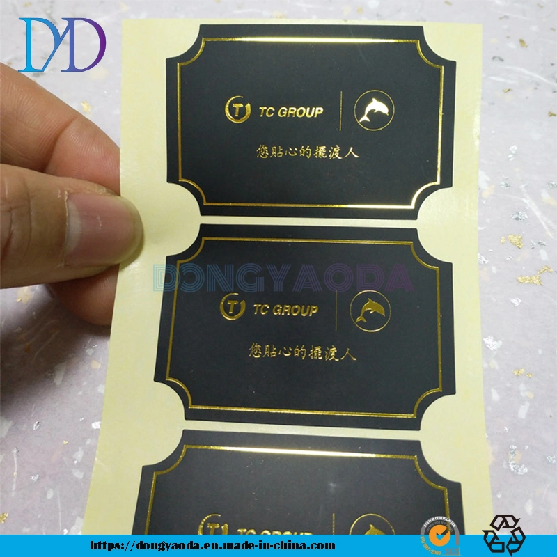 Customized 3D Anti-Counterfeiting Laser Label/Transparent Packaging Label