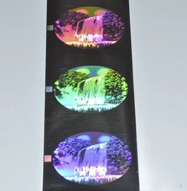 Customized Transparent Hot Stamping Positioning Sticker Hot Stamping Digital Label Printing Package