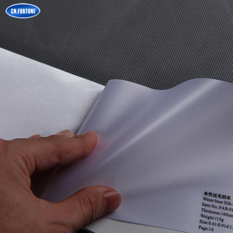 Water Retardant Water-Base Silk-Like Fabric with High Quality